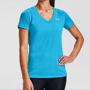 NWT Under Armour Heat Gear V-Neck Shirt